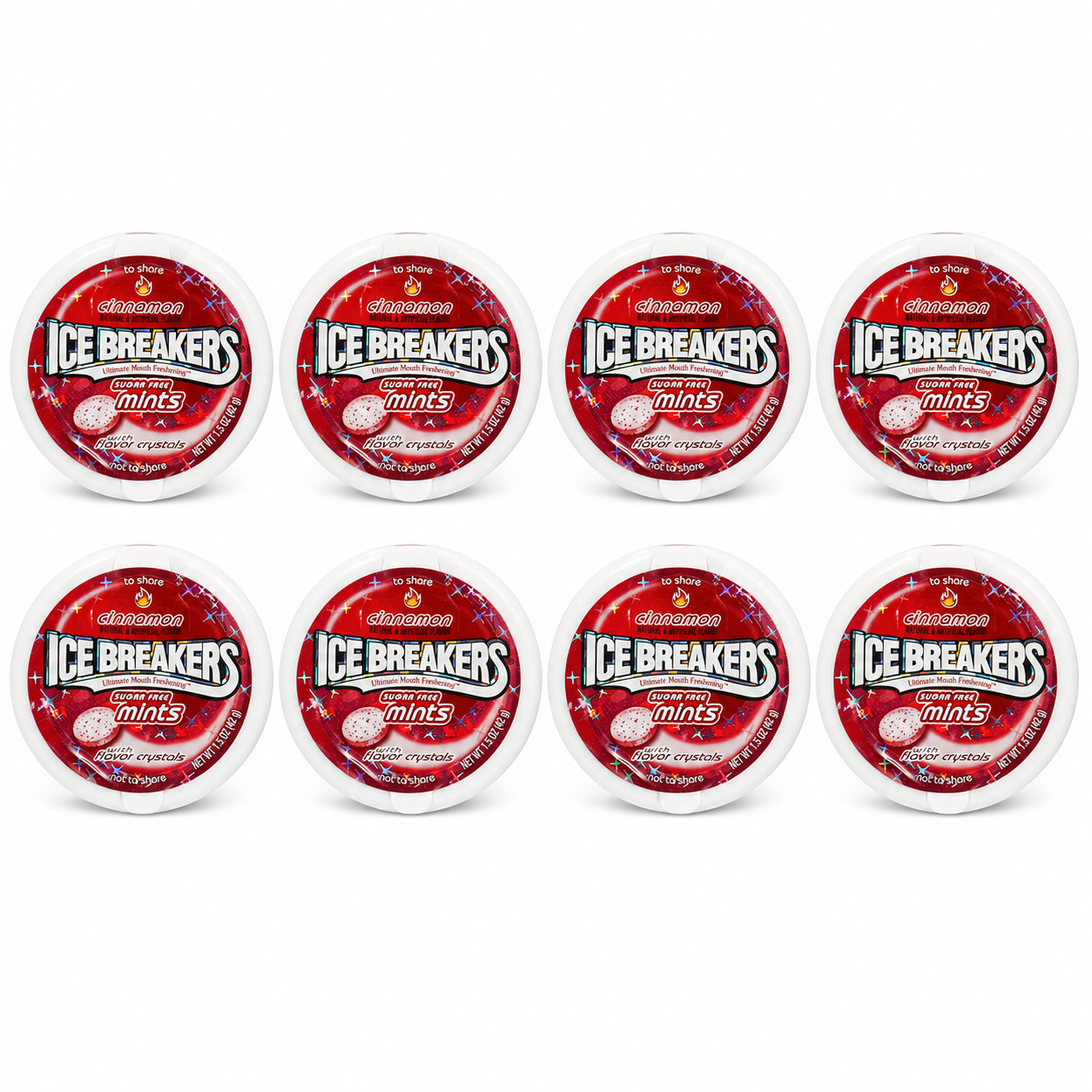 HERSHEY'S Ice Breakers Cinnamon Mints Tins