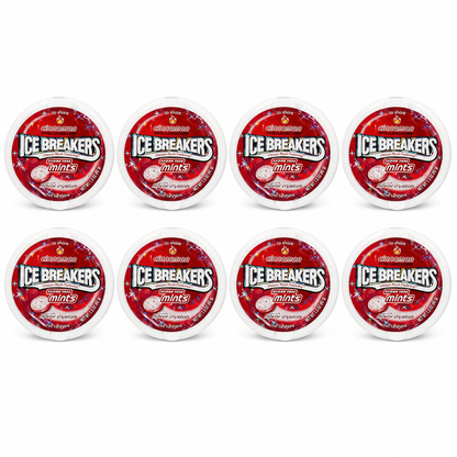 HERSHEY'S Ice Breakers Cinnamon Mints Tins