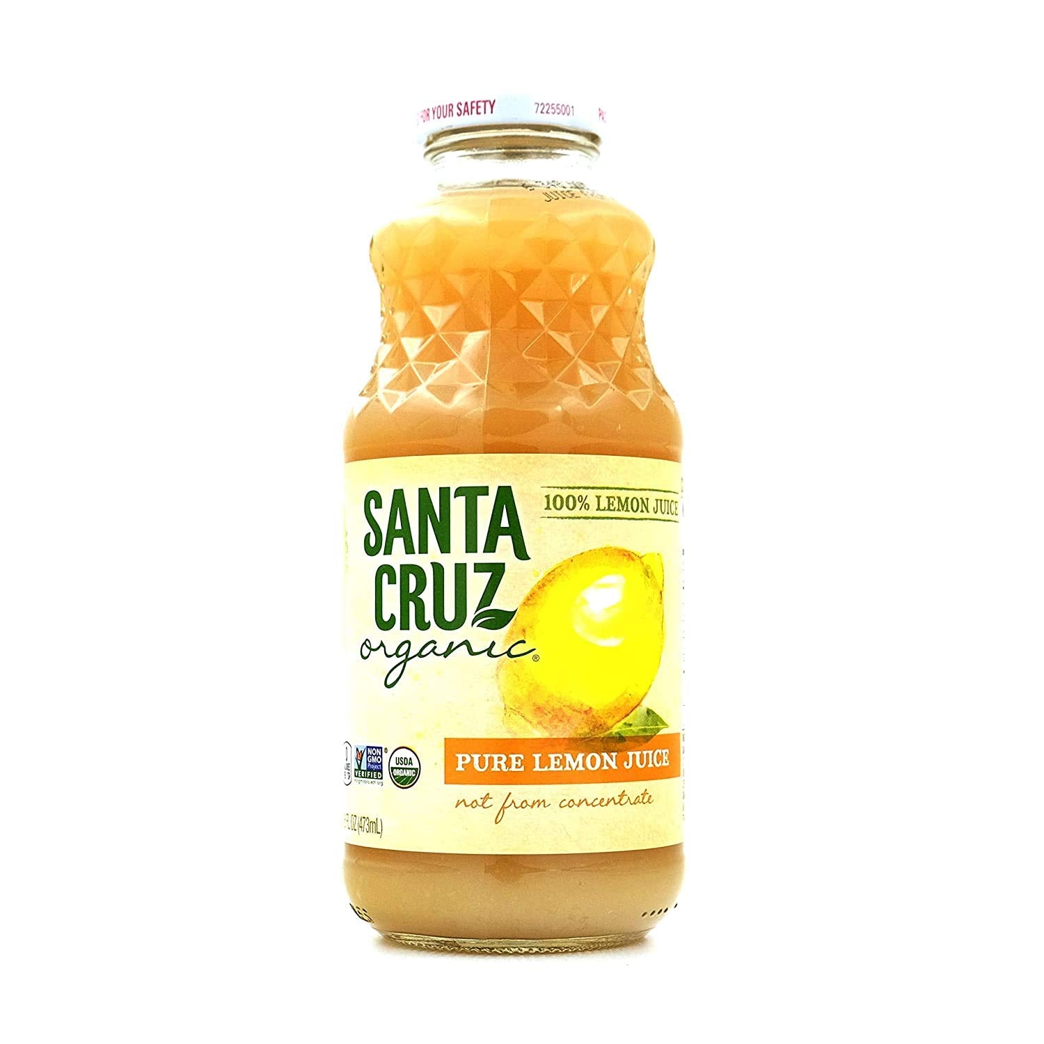 Santa Cruz Organic 100% Pure Lemon Juice 32 fl oz (Pack of 3)