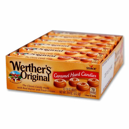 Werthers Original Roll Candies -1.8 oz, 12 Per Case Werther's Original
