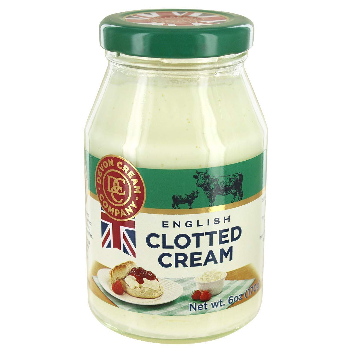 The Devon Cream Company Clotted Cream 6 oz (Pack of 2) The Devon Cream Company