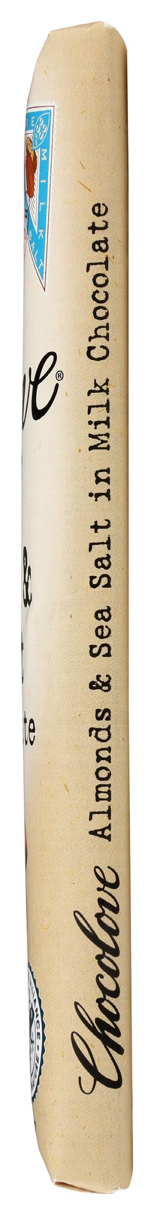 Chocolove Almonds & Sea Salt Milk Chocolate Bar 3.2 Oz