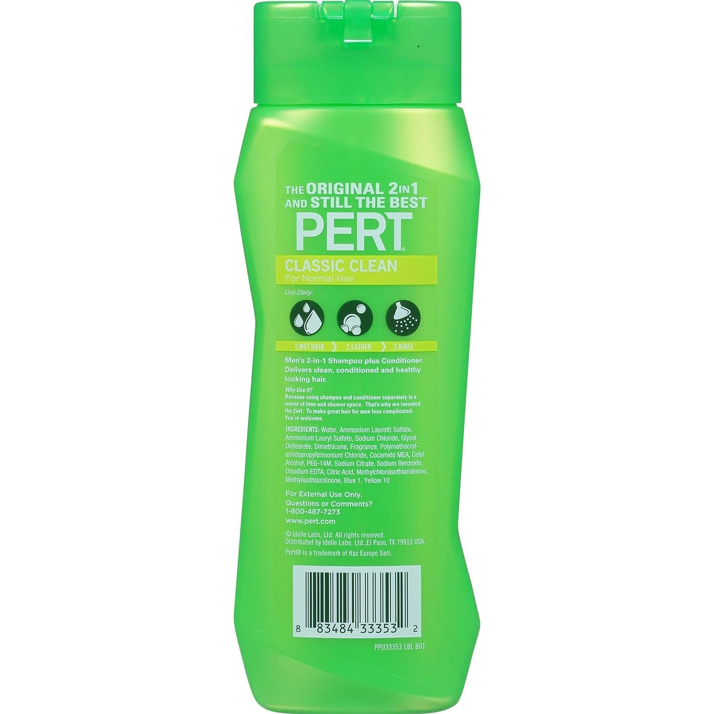 Pert Plus 2 in 1 Shampoo Plus Conditioner Normal 13.50 oz
