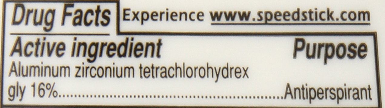 Speed Stick Anti Perspirant Deodorant Unscented 3 oz