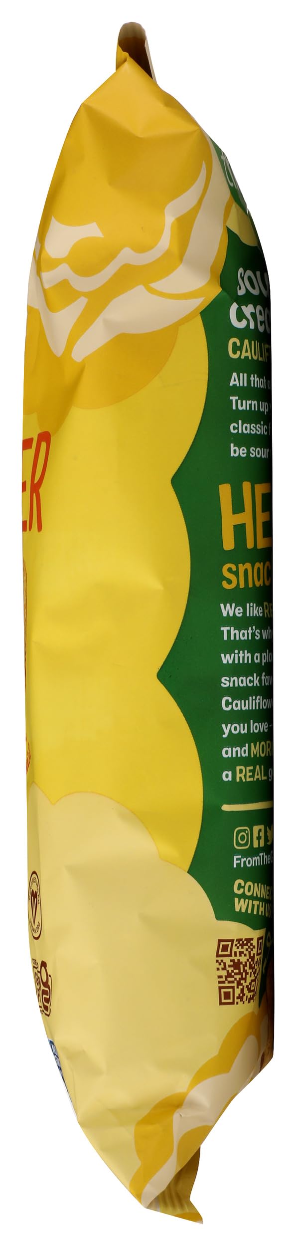 FROM THE GROUND UP Sour Cream & Onion Cauliflower Chips 3.5 OZ