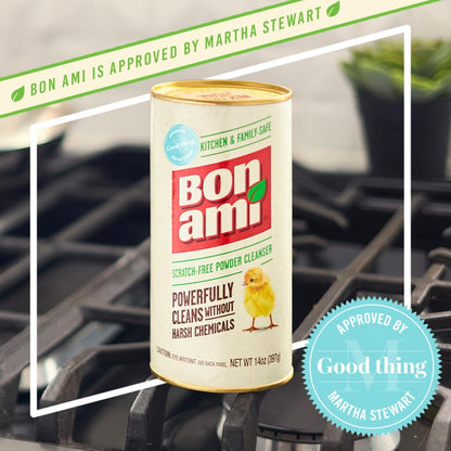 Bon Ami Polishing Cleanser Powder Sold as 14 Ounces