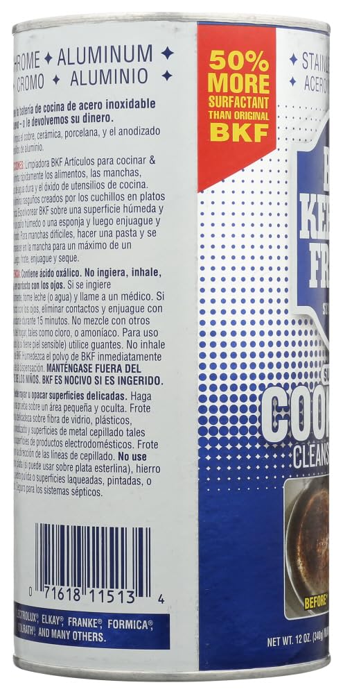 Bar Keepers Friend Cookware Cleanser and Polish Powder 12oz