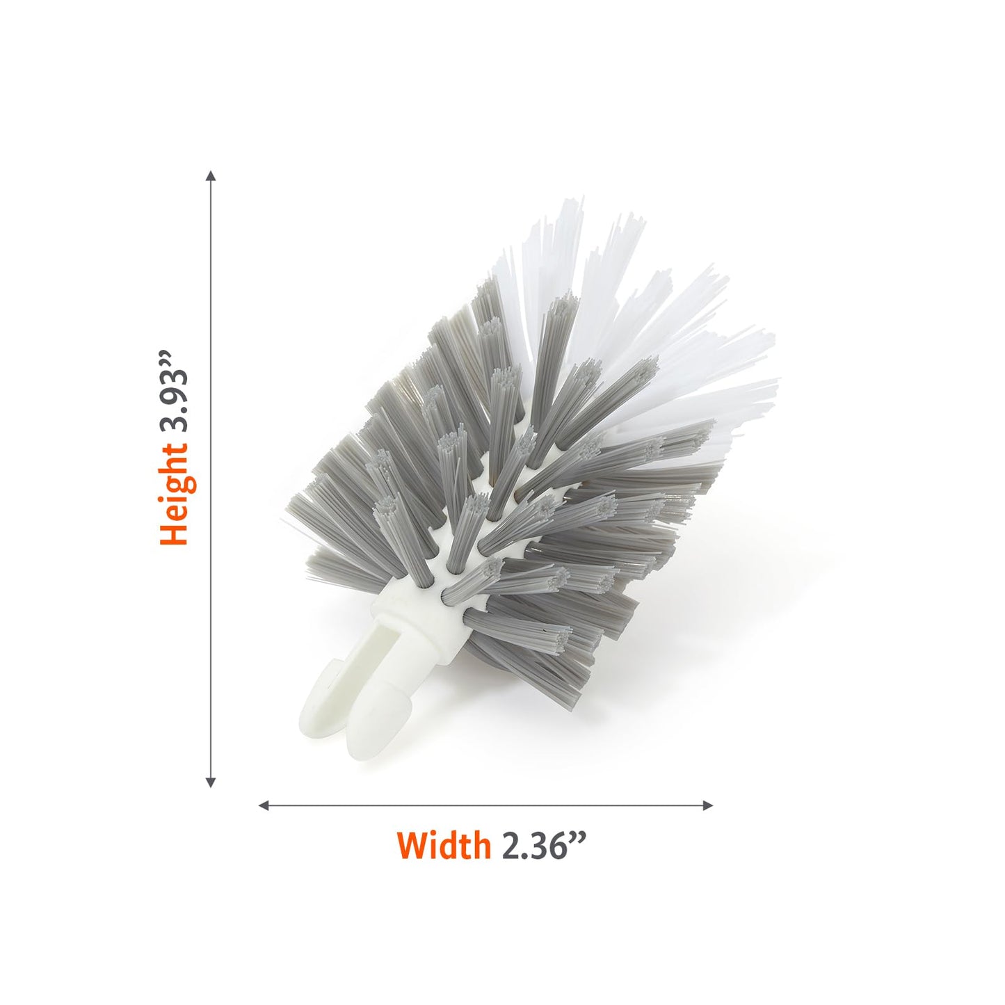 Full Circle Clean Reach Bottle Brush Replacement Head Long Handle