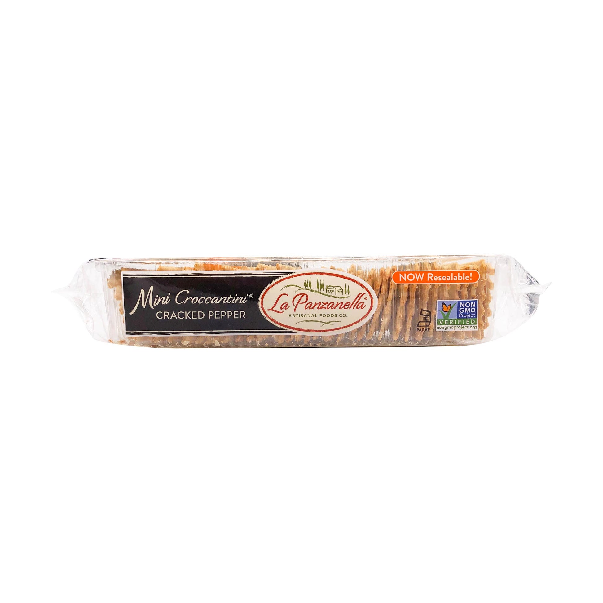La Panzanella Mini Croccantini Black Pepper 6 Oz