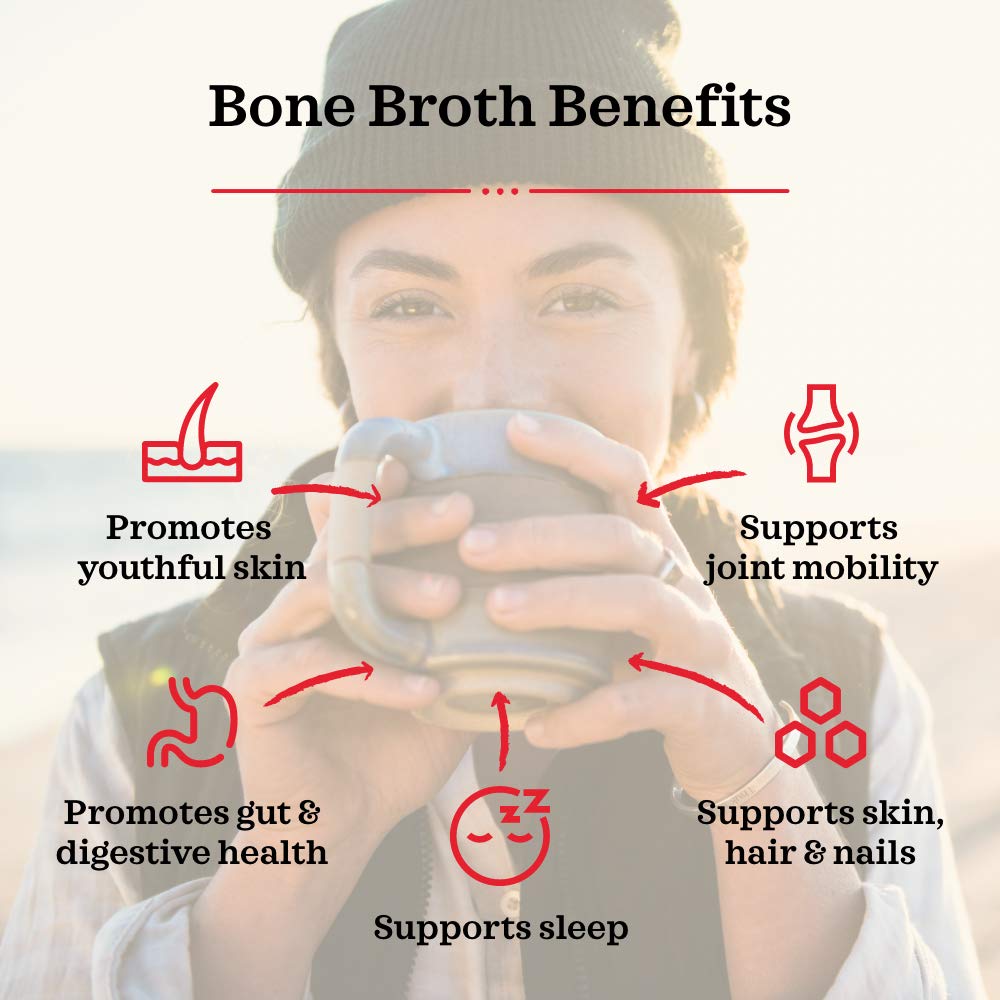 Kettle and Fire Chipotle Beef Bone Broth Keto Paleo Whole 30 Approved Gluten Free High in Protein and Collagen (Pack of 3)