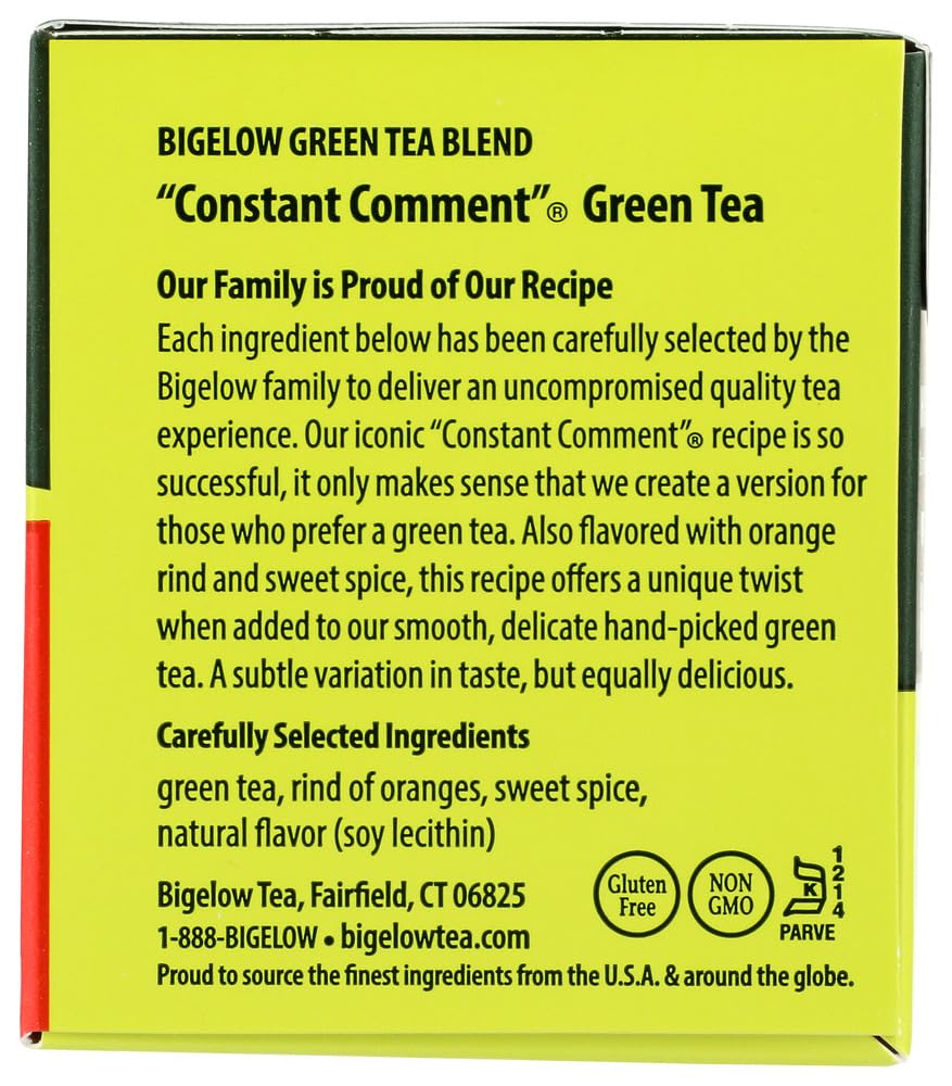 Bigelow Constant Comment Green Tea Bags 20 ct