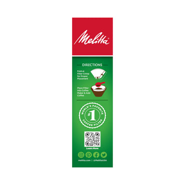 Melitta 4 Cone Melitta #4 Cone Coffee Filters White 600 Total 100 Count