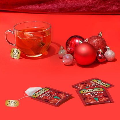 Twinings Christmas Tea Black Tea Spicy Clove and Cinnamon 20 Tea Bags (Pack of 2)