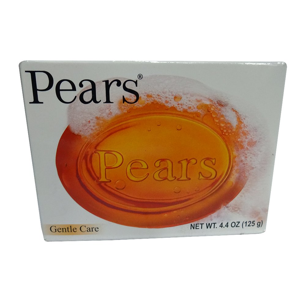 Pears Soap Gentle Care Transparent 4.4 oz (Pack of 4) Pears