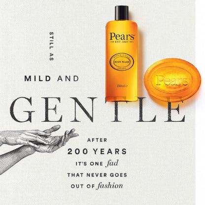 Pears Pure & Gentle Hand Wash with Natural Oils Liquid Moisturizing 250 ML (Pack of 2) for Dry Hands