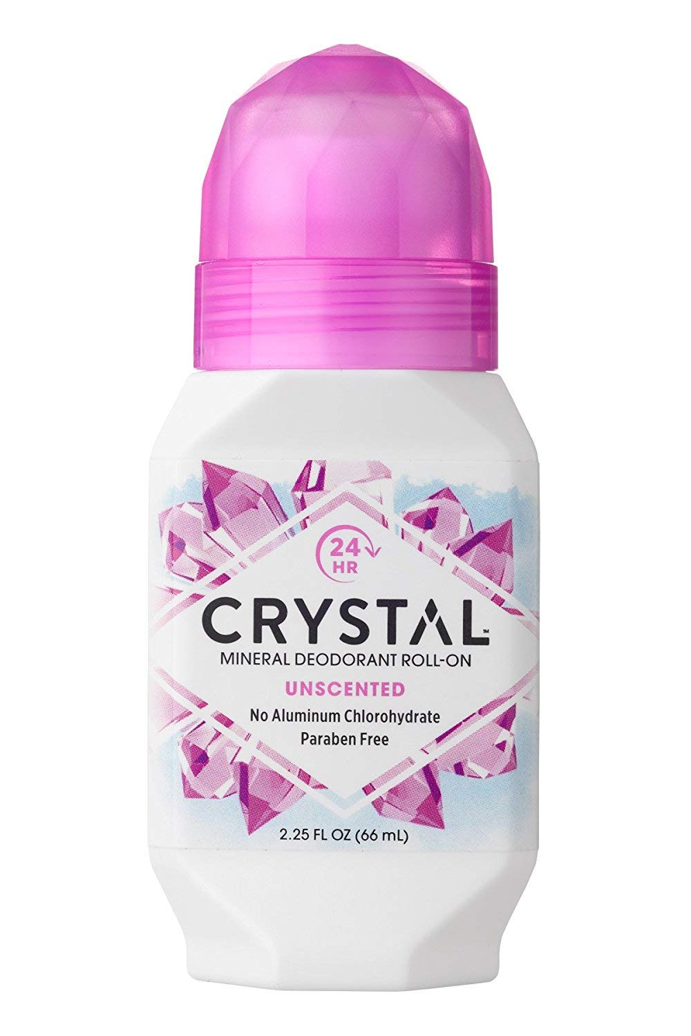 Crystal Deodorant Roll On 2.25Oz (Pack of 8)