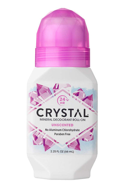 Crystal Deodorant Roll On 2.25Oz (Pack of 8)