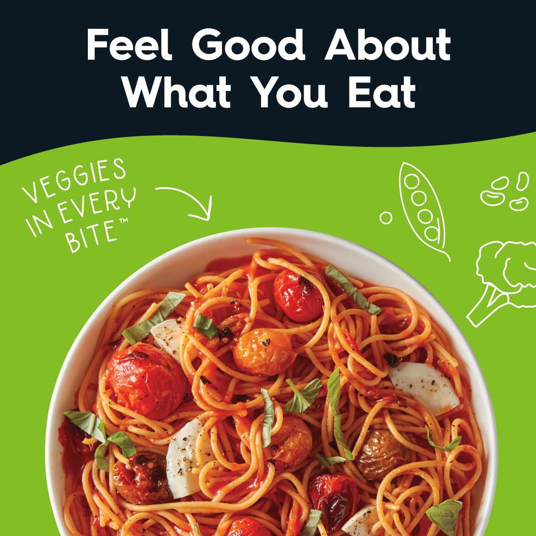 Veggiecraft Farms Spaghetti Pasta Thin Pasta Noodles Made with Cauliflower 8 Ounce