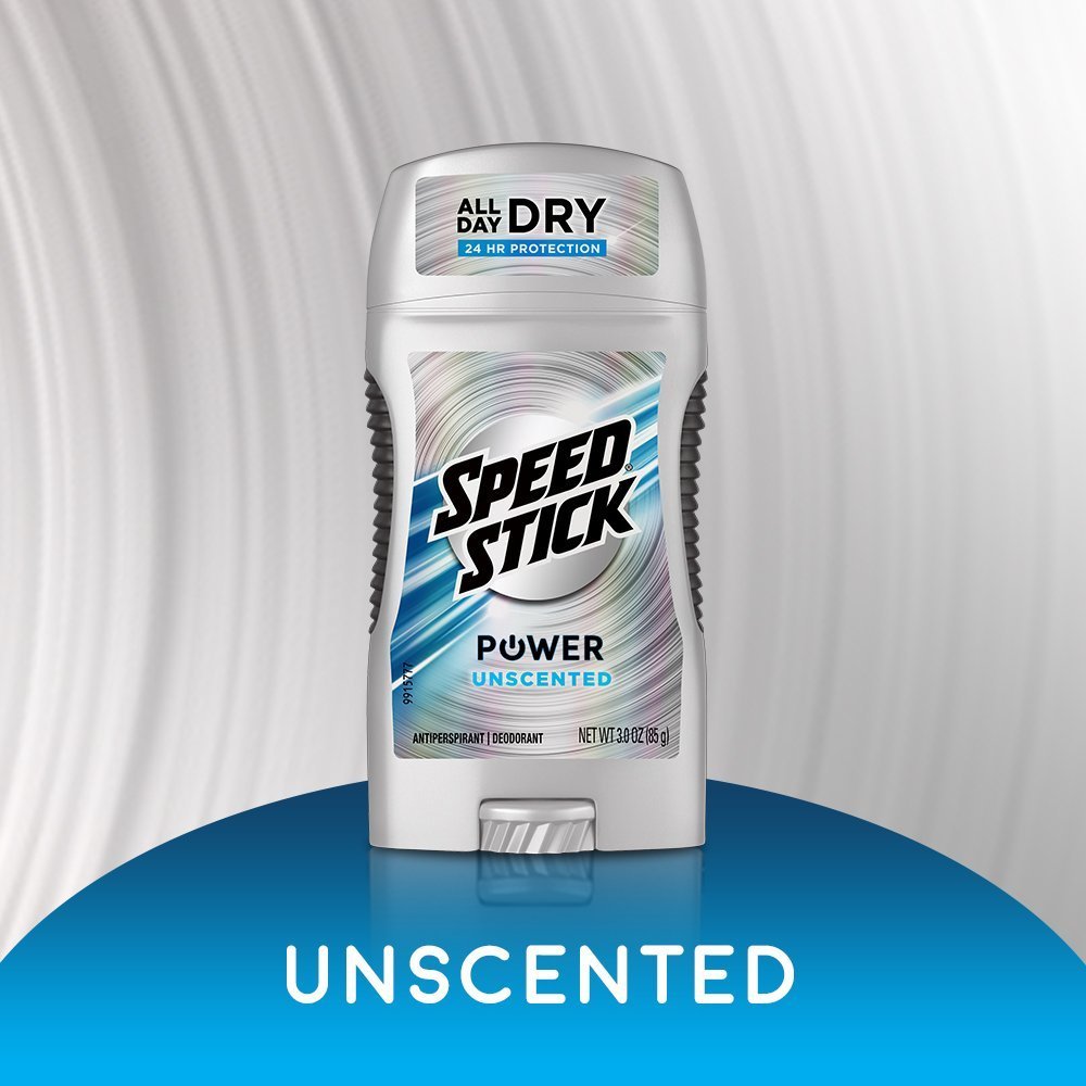 Speed Stick Anti Perspirant Deodorant Unscented 3 oz