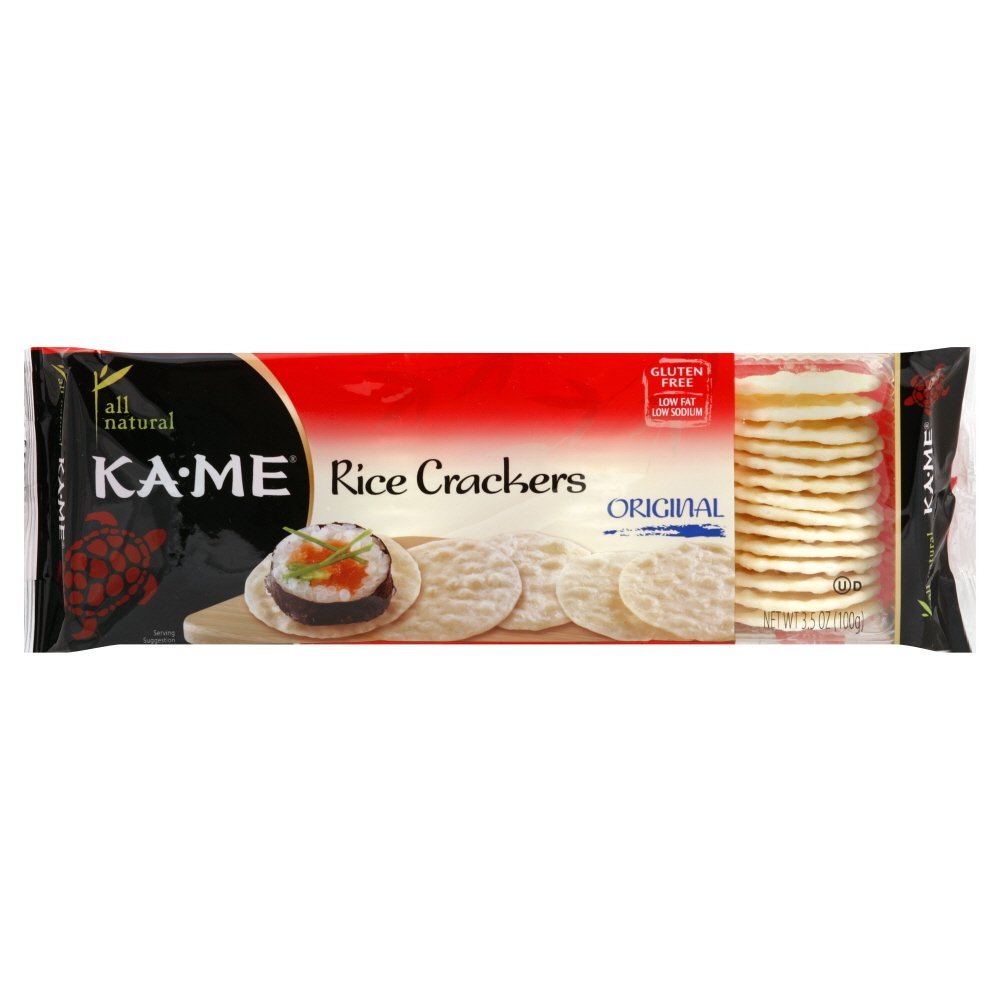 KA-ME Rice Cracker Original 3.50 oz (Pack of 12) KA-ME