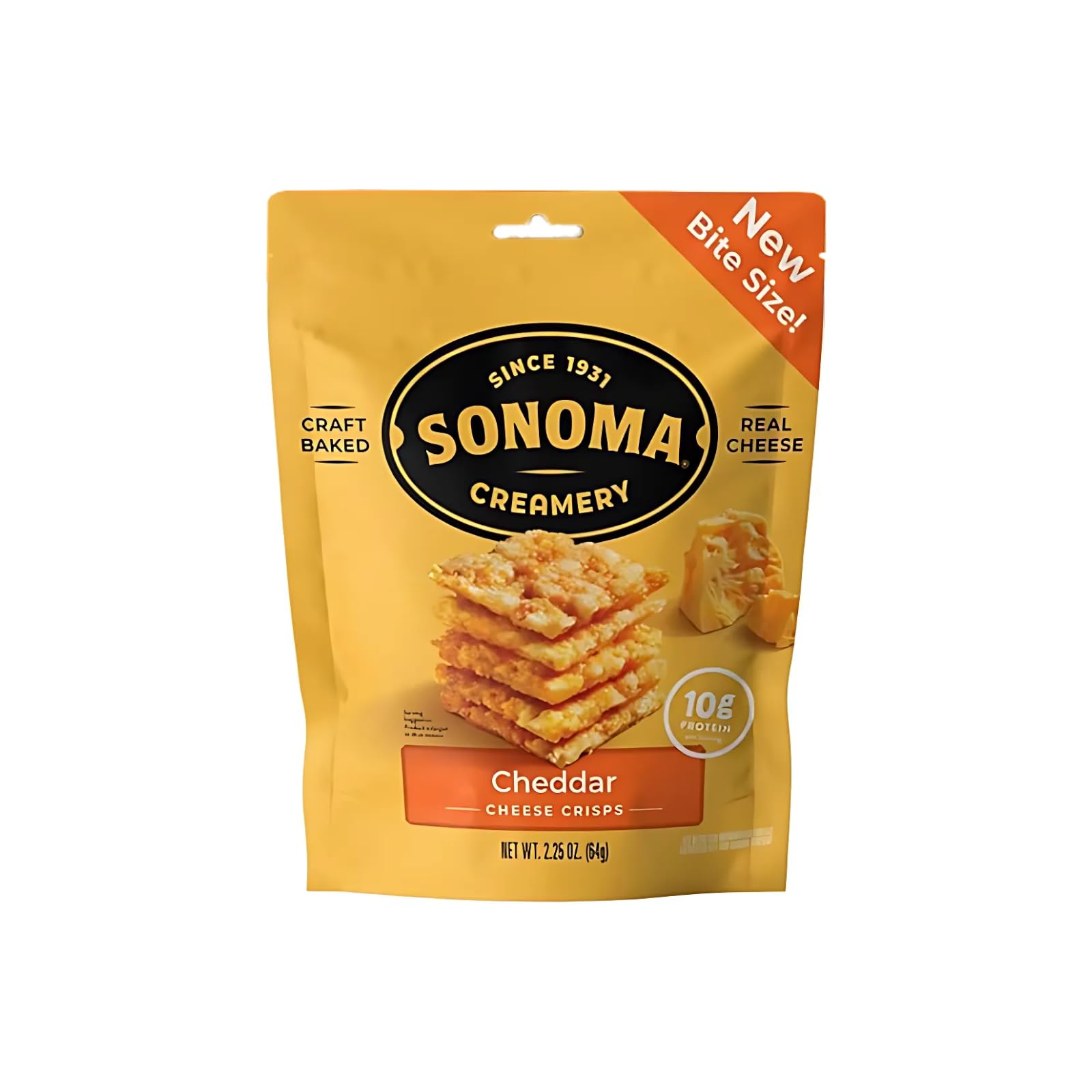 SONOMA CREAMERY Cheddar Crisps 2.25 OZ