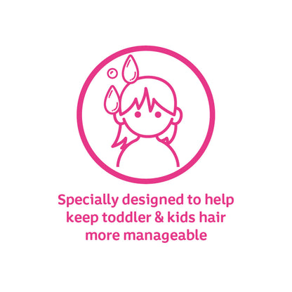Johnson's No More Tangles Detangling Shampoo for Toddlers and Kids, Gentle No More Tears Formula, Hypoallergenic and Free of Parabens, Phthalates, Sulfates and Dyes, 13.6 fl. oz (Pack of 3)