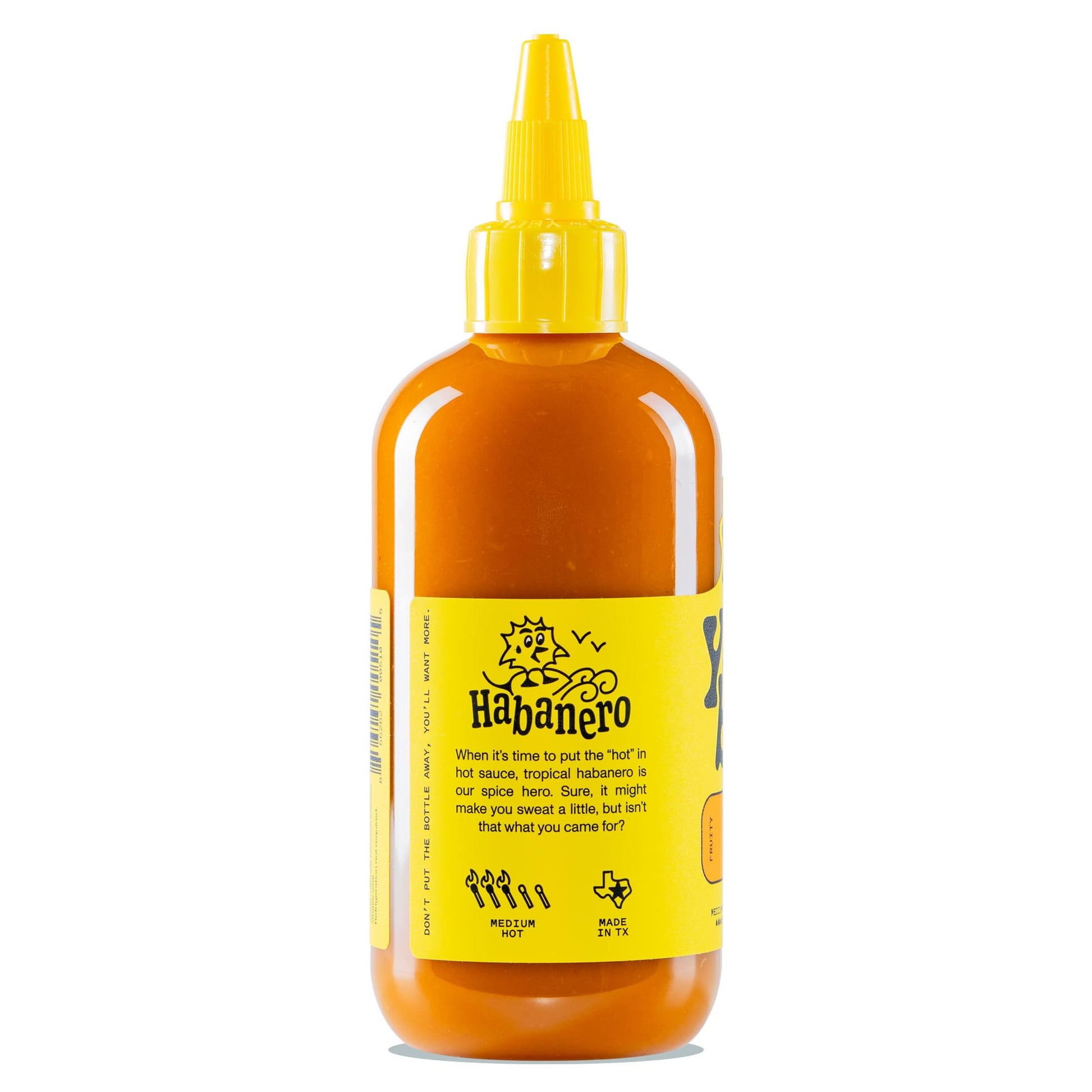 Yellowbird® Classic Habanero Hot Sauce 9.8 oz Medium Hot 2 Bottles Made in Texas