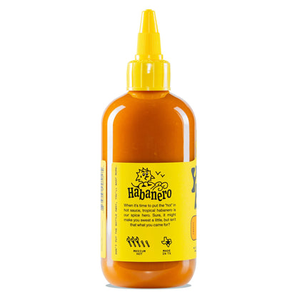 Yellowbird® Classic Habanero Hot Sauce 9.8 oz Medium Hot 2 Bottles Made in Texas