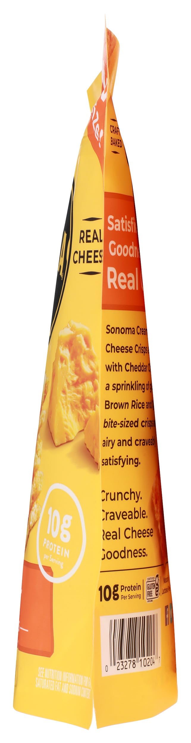 SONOMA CREAMERY Cheddar Crisps 2.25 OZ