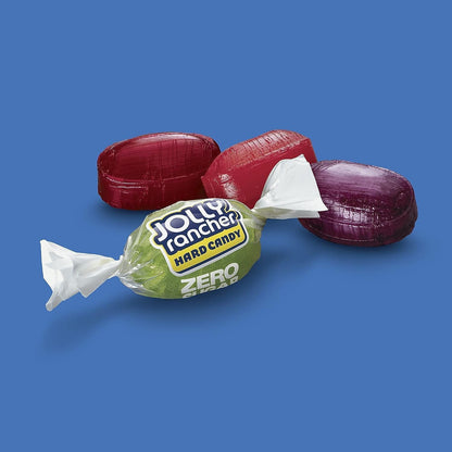 Jolly Rancher Zero Sugar Candy Sugar Free Aspartame Free Fruit Flavors (Pack of 2)