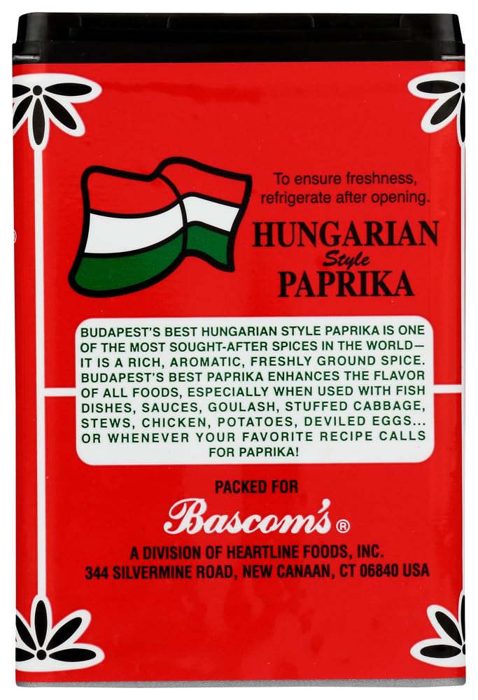 Budapests Best Paprika Sweet Delicate Hungarian Style 4 oz