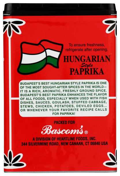 Budapests Best Paprika Sweet Delicate Hungarian Style 4 oz