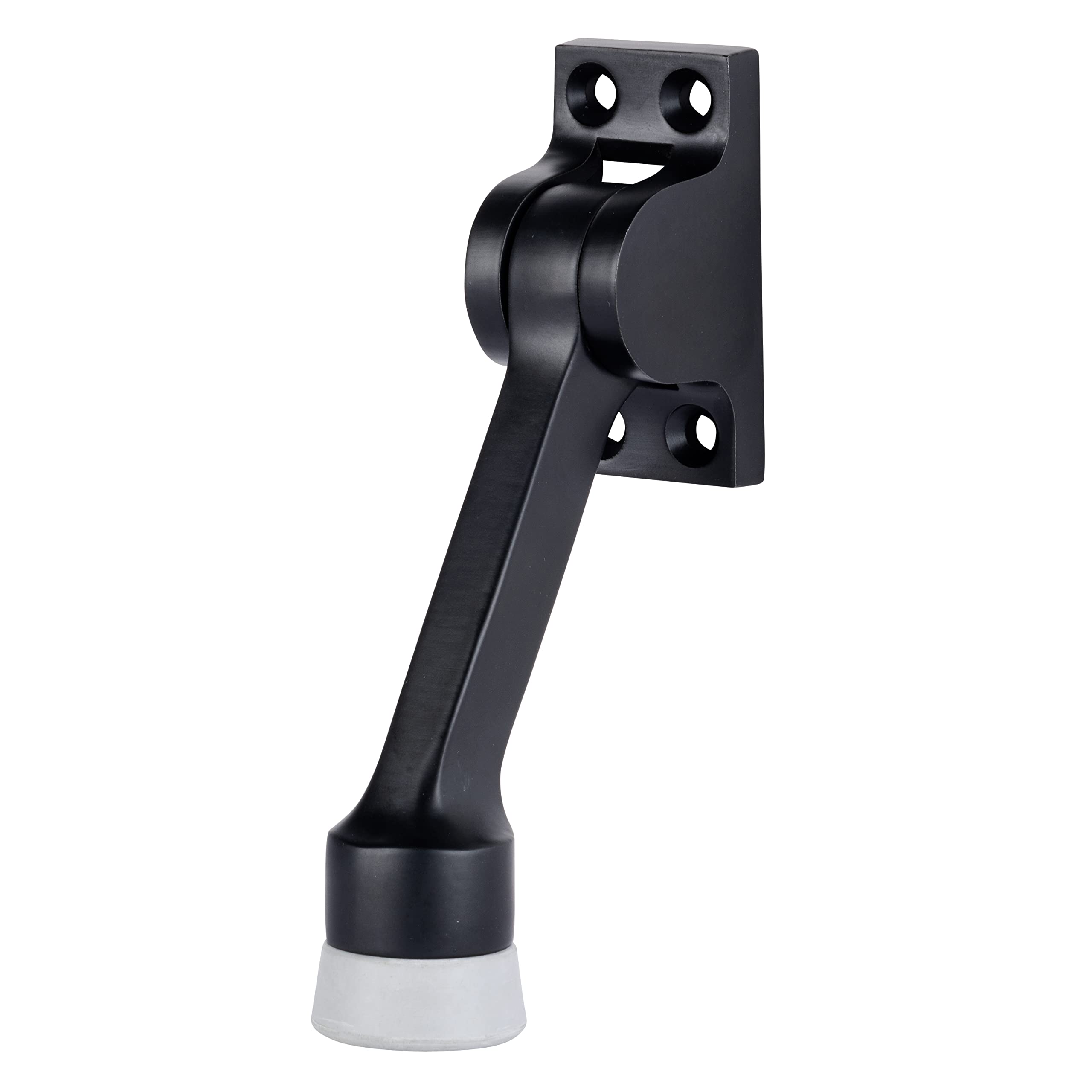 BRINKS Commercial 4" Kick Down Door Stop Matte Black Finish