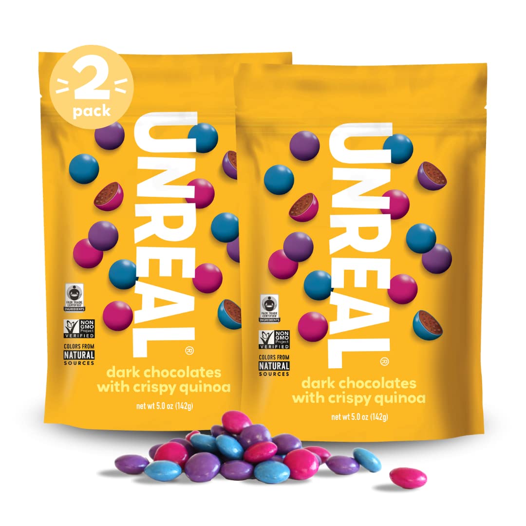 UNREAL Crispy Quinoa Gems 2 Small Bags