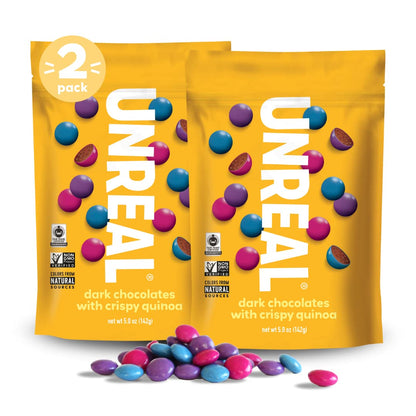 UNREAL Crispy Quinoa Gems 2 Small Bags