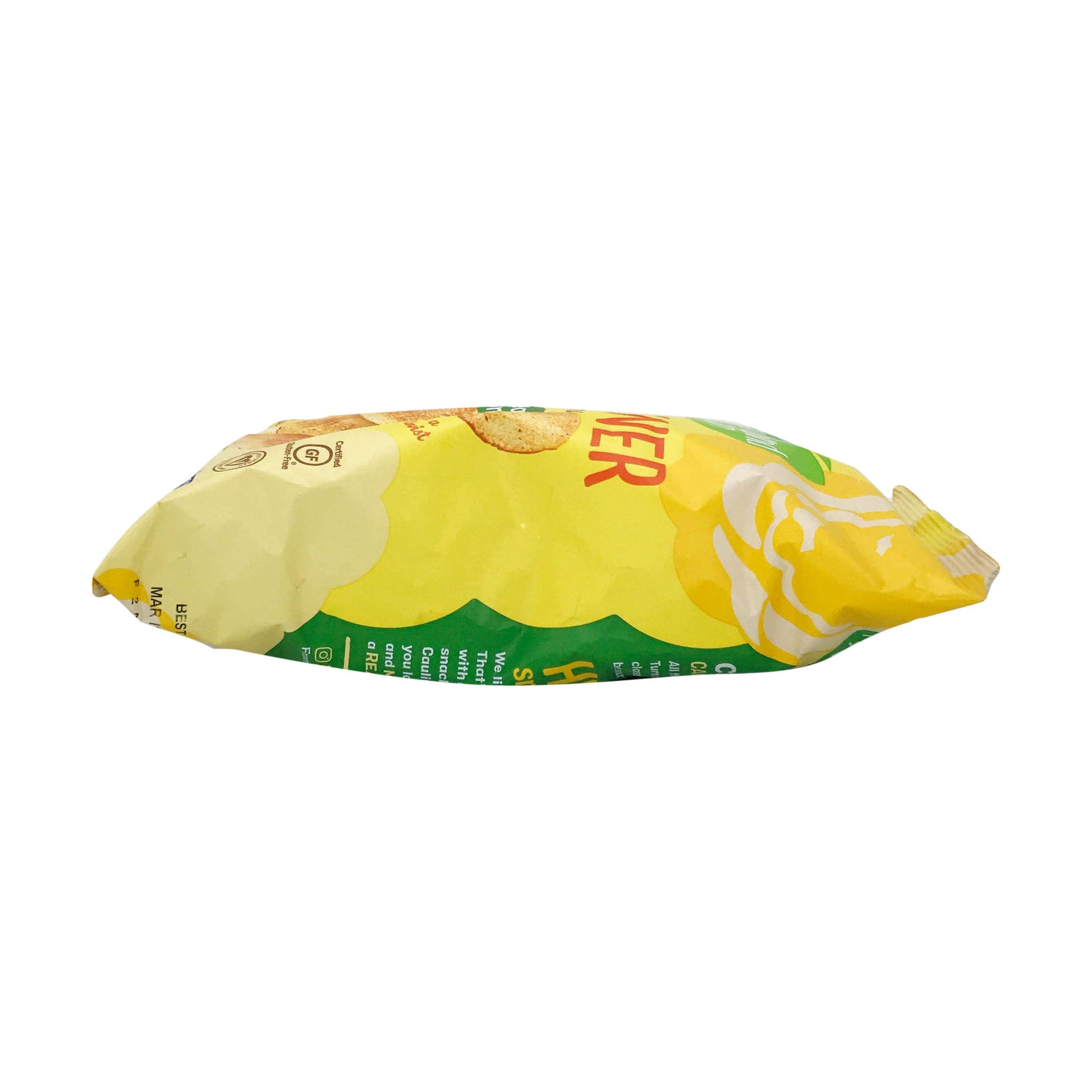 FROM THE GROUND UP Sour Cream & Onion Cauliflower Chips 3.5 OZ