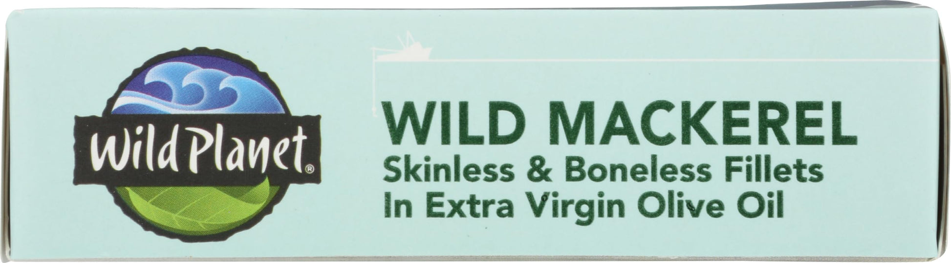 Wild Planet Mackerel Wild Fillets Olive Oil 4.4 Ounce