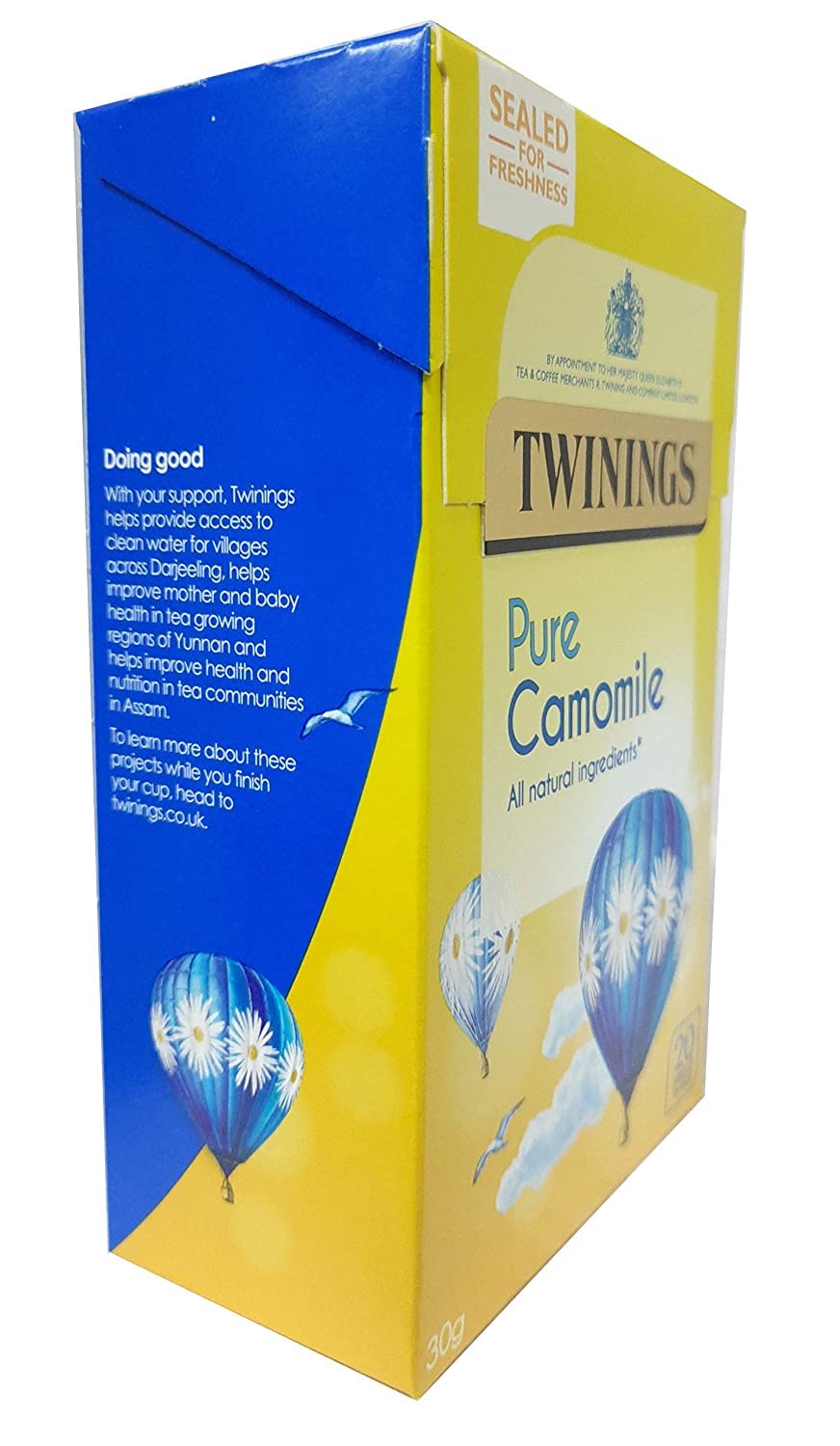 Twinings of London Pure Camomile Herbal Tea Bags 20 ct