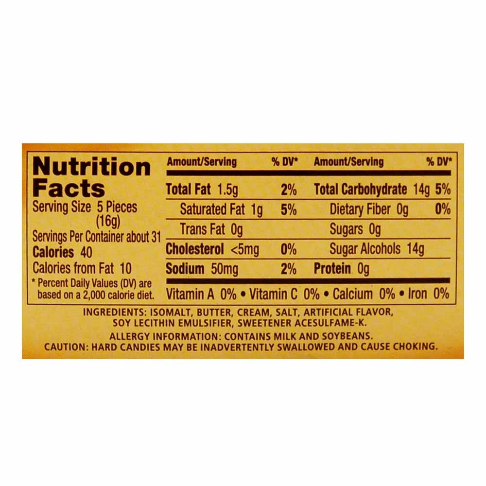 Werther's Original Sugar Free Mini Caramel Candies