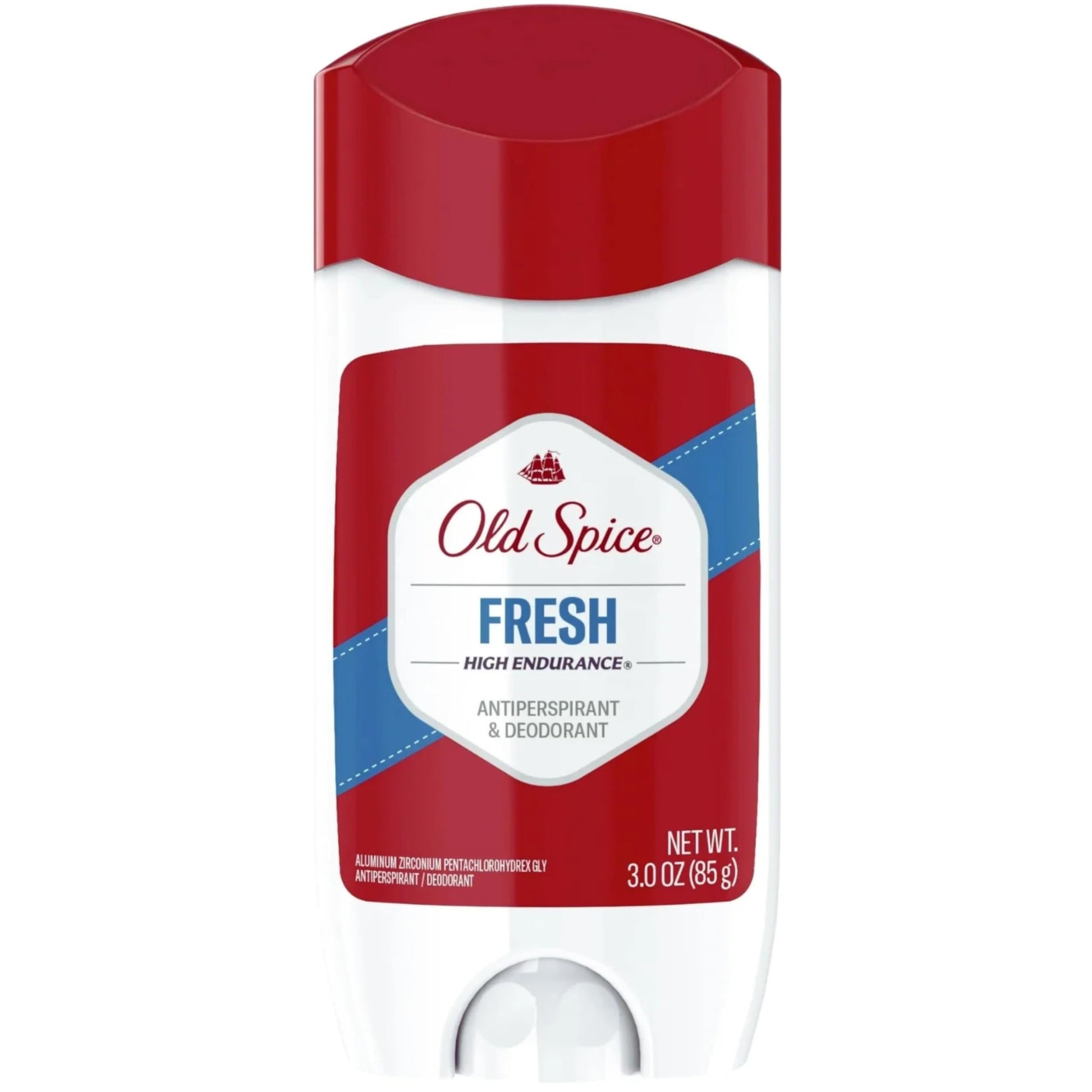Old Fresh Spice High Endurance Invisible Solid Antiperspirant and Deodorant 85g (Pack of 6)