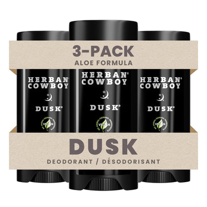 Herban Cowboy Dusk Deodorant (Pack of 3) Herban Cowboy
