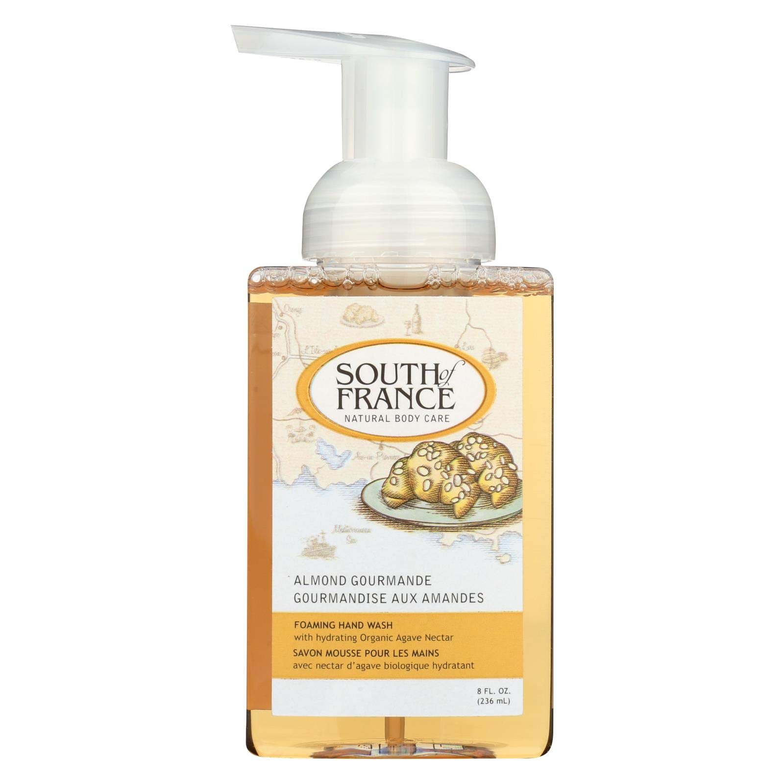South Of France Hand Wash Foam Sweet Almo 8 fl oz