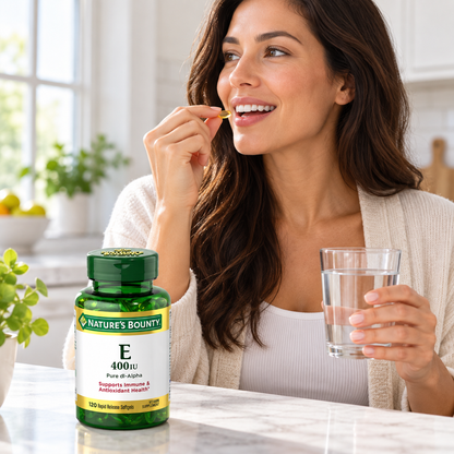 Nature’s Bounty Vitamin E 400 IU Softgels, 120 Count Nature's Bounty