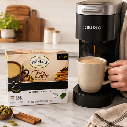 Twinings Chai Latte Tea K-Cups for Keurig