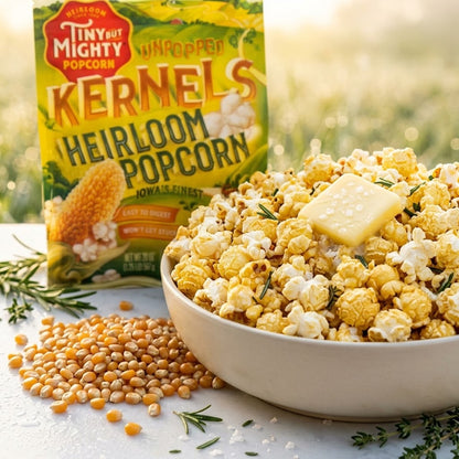 Tiny But Mighty Heirloom Popcorn, Unpopped Kernels, 1.25lb Bag Tiny But Mighty