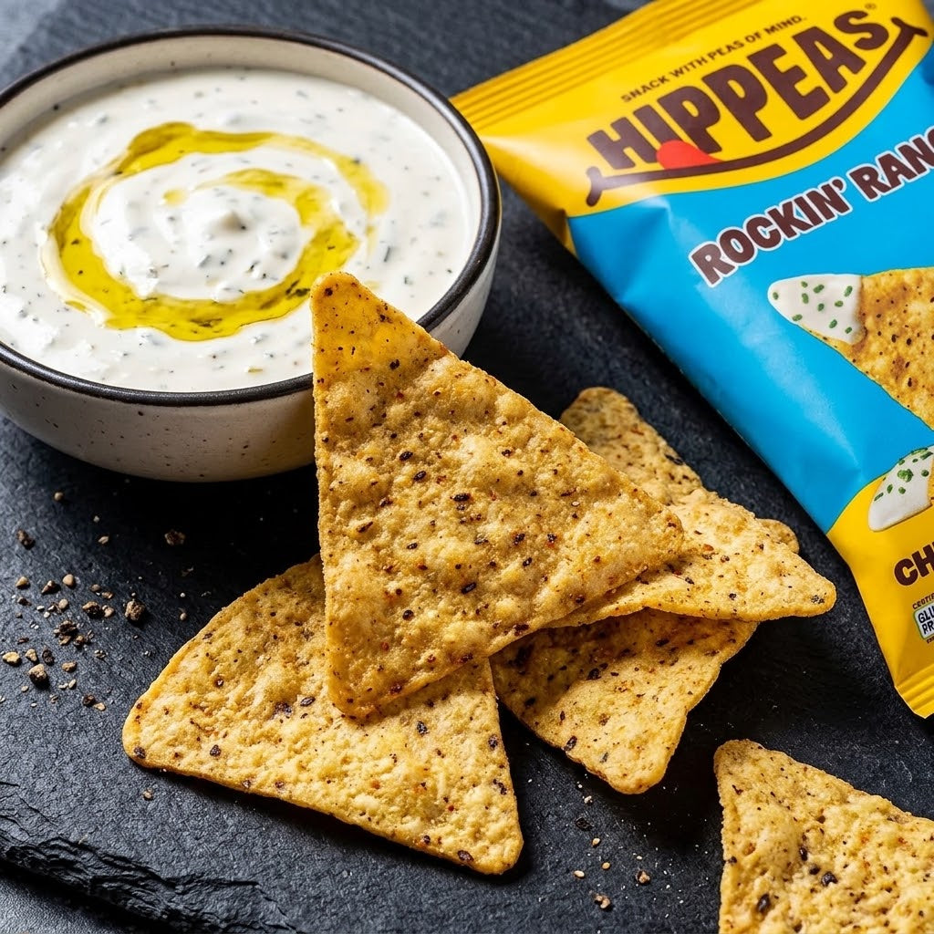 HIPPEAS Rockin Ranch Chickpea Tortilla Chips, 5 oz HIPPEAS
