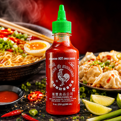 Huy Fong, Sriracha Hot Chili Sauce, 9 Ounce Bottle