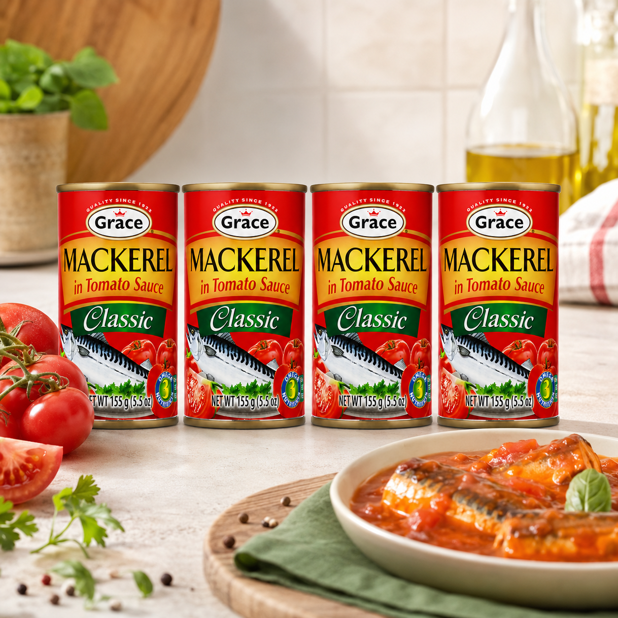 La Fe Mackerel in Tomato Sauce Classic 5.5 oz