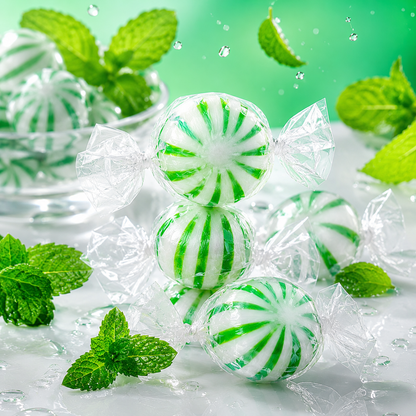 Colombina USA Jumbo Spearmint Balls Hard Candy 120 Pieces