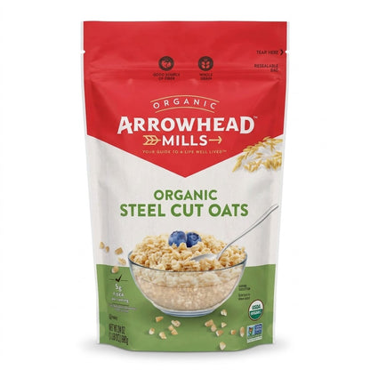 Arrowhead Mills, Oats Steel Cut Gluten Free Organic, 24 oz Arrowhead Mills